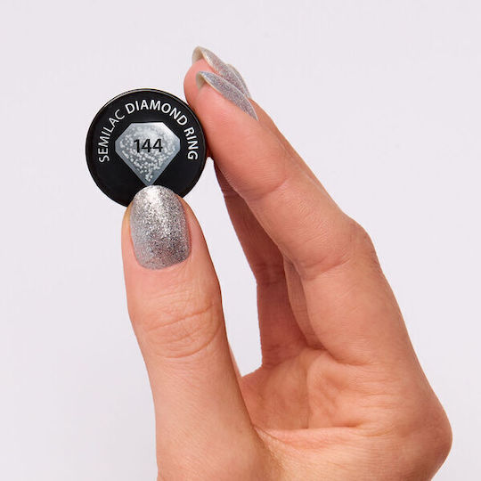 Semilac Classic Halb-permanenter Nagellack Diamond Ring 144 7ml 1Stück