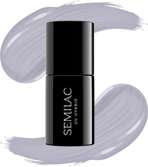Semilac Business Line Halb-permanenter Nagellack Official Grey 224 7ml 1Stück