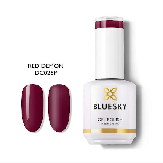 Bluesky Classic Ημιμόνιμο Βερνίκι Νυχιών Red Demon 15ml