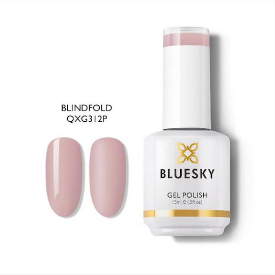 Bluesky QXG Halb-permanenter Nagellack Blindfold 312P 15ml 1Stück
