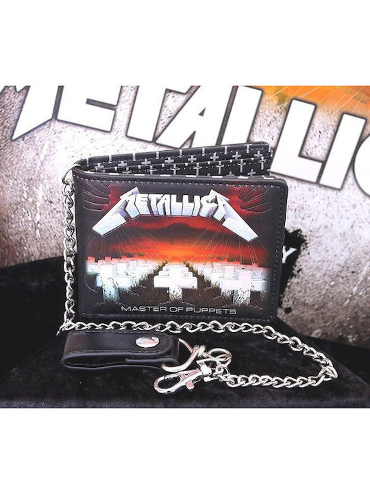 Metallica Master Of Puppets Leather Men's Wallet Classic
