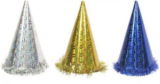 Paper Carnival Hat Red 1pcs