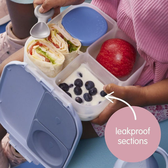 B.Box Mini Lunchbox Kids' Food Container made of Silicone 1lt Multicolour x x 7.3cm