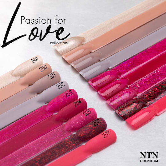 NTN Premium Passion Love Ημιμόνιμο Βερνίκι Νυχιών 200 5ml