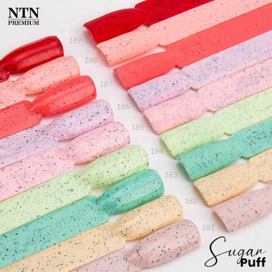 NTN Premium Sugar Puff Semi-Permanent Nail Polish sugar puff 187 5ml 1pcs