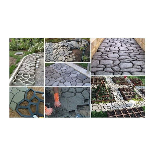Wood Mold for Garden Flooring 49x49cm