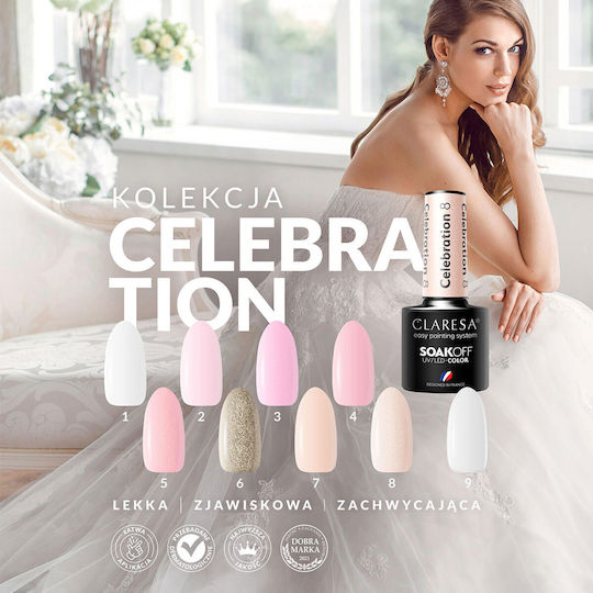 Claresa Celebration 6 Gel Nail Polish Celebration 6 5ml