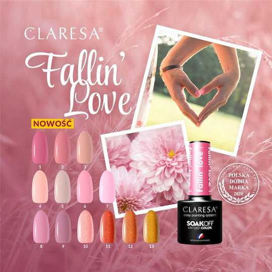 Claresa Fallin' Love 13 Gel Nail Polish 5ml