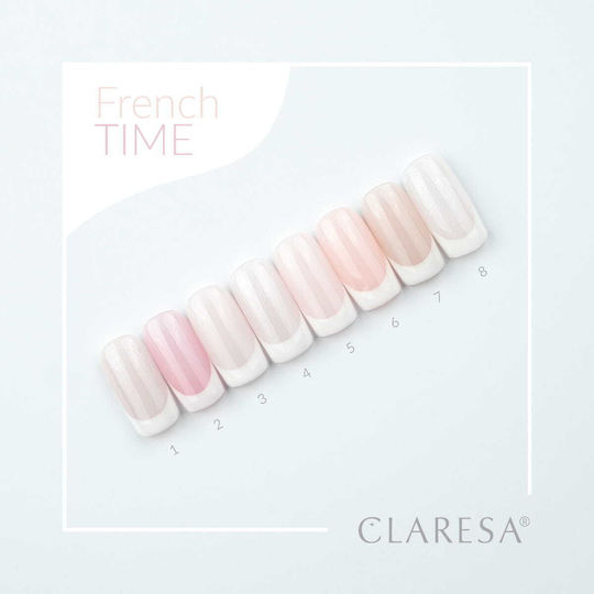 Claresa French Time 6 Gel Nail Polish 6 5ml