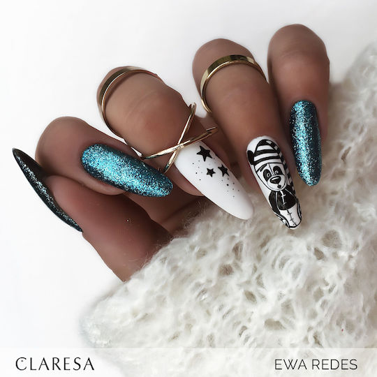 Claresa Full Glitzer 7 Gel Nagellack 7 mit Glitzer 5ml