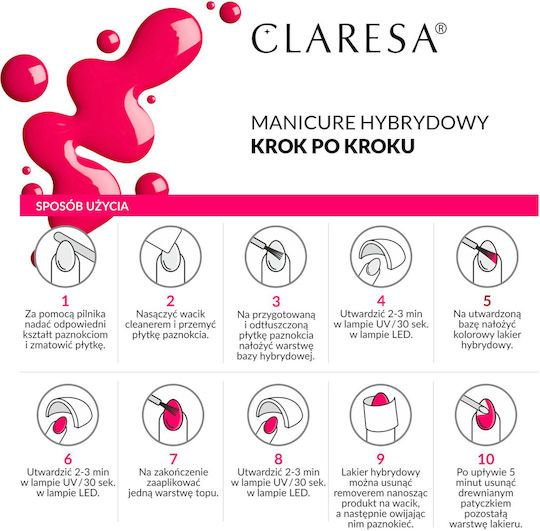 Claresa Perfect Nude 07 Gel Nagellack Perfect Nude 7 5ml
