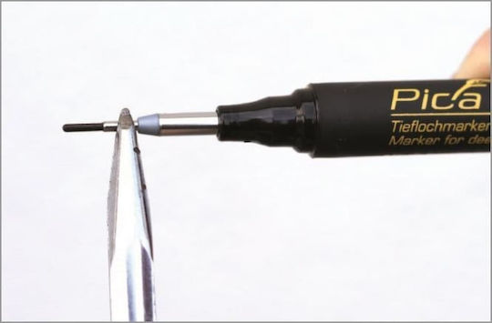 Pica 150/40 Marker Engraving Marker for Deep Holes Red