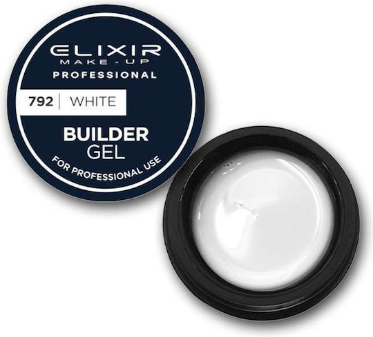 Elixir Builder Gel Νυχιών White 792 15gr