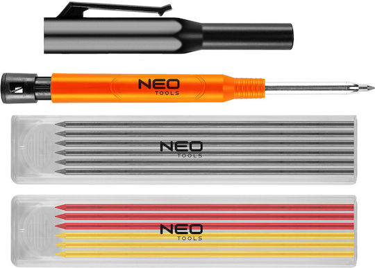 Neo Tools Μολύβι Σημαδέματος Μηχανικό Ξύστρα & 12 Μύτες 13-816