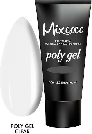 Mixcoco Gel Νυχιών Διάφανο 60ml