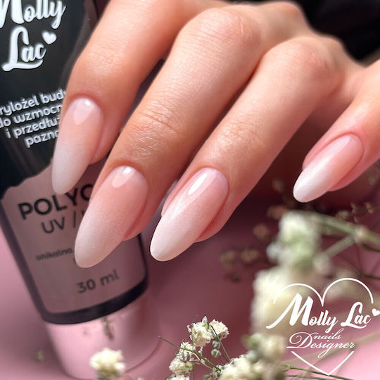 Molly Lac Acrygel Νυχιών Καφέ 30ml