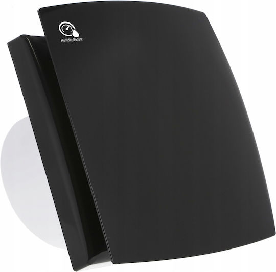 Mission Air De perete Ventilator de Baie 120mm Negru
