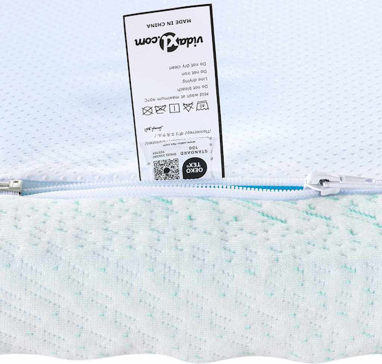 vidaXL Matratzenauflage Einzel Polyester 70x200x6cm