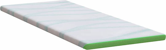 vidaXL Matratzenauflage Einzel Polyester 70x200x6cm