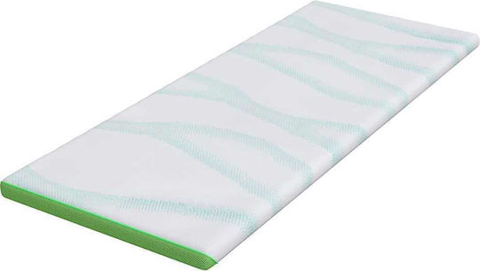 vidaXL Matratzenauflage Einzel Polyester 70x200x6cm