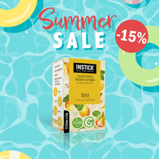 Instick Juice Powder Αχλάδι 2.5gr 12pcs