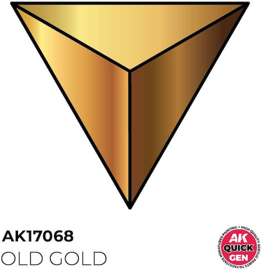 AK Interactive Χρώμα Μοντελισμού Old Gold 17ml
