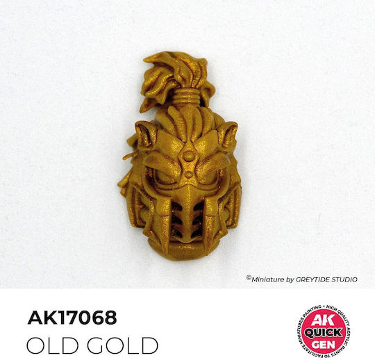AK Interactive Χρώμα Μοντελισμού Old Gold 17ml
