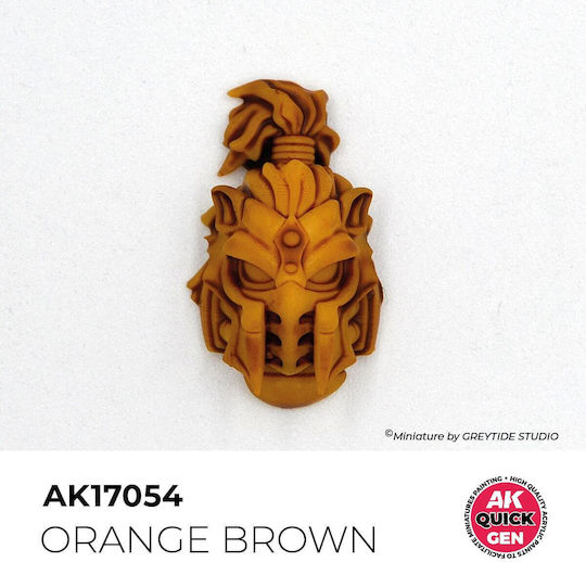 AK Interactive Χρώμα Μοντελισμού Orange Brown 17ml