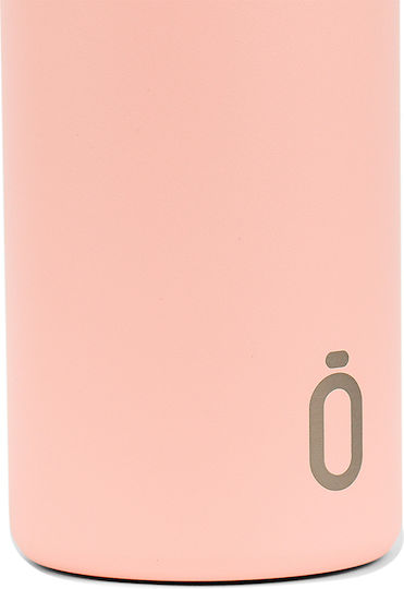 Runbott Runbott Thermosflasche Rostfreier Stahl BPA-frei 600ml Rosa