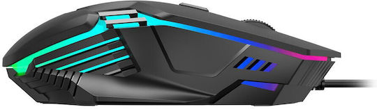 Gamdias AURA GS4 RGB Gaming Mouse 3600 DPI Black