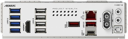Gigabyte B850 Aorus Stealth Ice Wi-Fi Motherboard ATX με AMD AM5 Socket