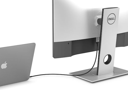 Alogic Konverter USB-C / HDMI männlich zu USB-C / HDMI weiblich Schwarz 1Stück (ULCHD02-SGR)
