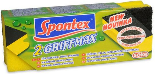 Spontex Griffrmax Set Bureți de bucătărie Plăci 2buc