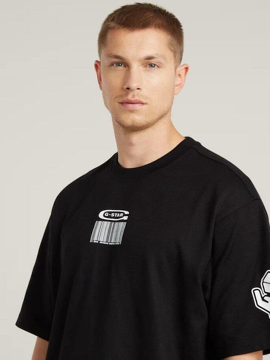 Boxy R Tricou Dk Black