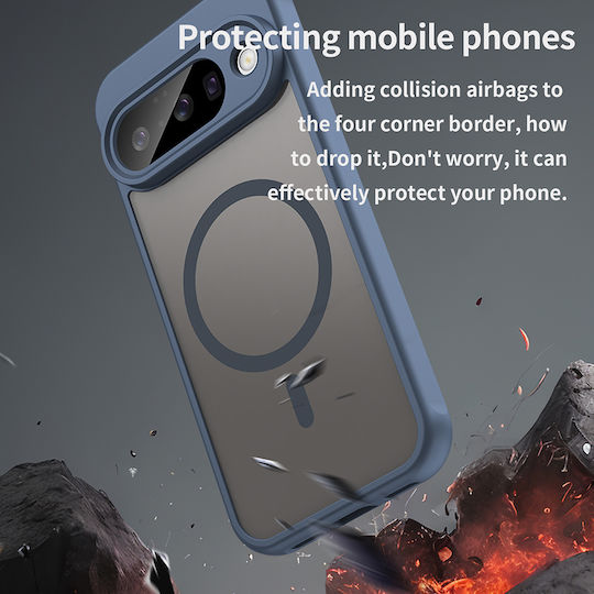 Techsuit Halofrost II Back Cover Plastic Navy Blue (Google Pixel 10)