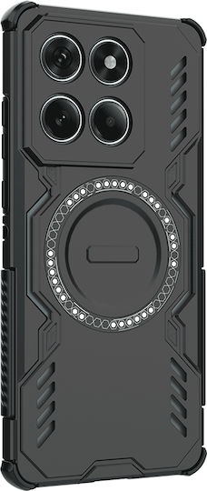 Techsuit Back Cover Plastic Black (Motorola Edge 60 Fusion)