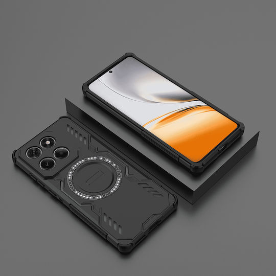 Techsuit Back Cover Plastic Black (Motorola Edge 60 Fusion)