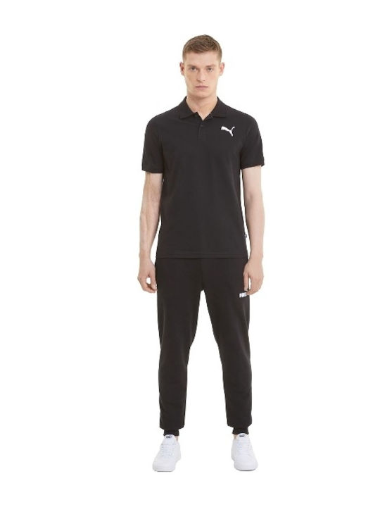 Essentials Polo T-shirt Μαύρο