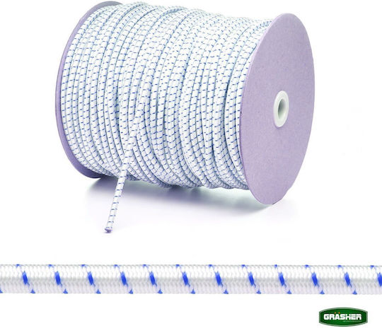 Grasher Σχοινί Ελαστικό Πολυεστερικό 8mm Ρολό 100m 104010