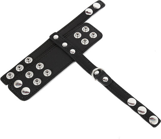 Leather Cock Ball Restraint Strap