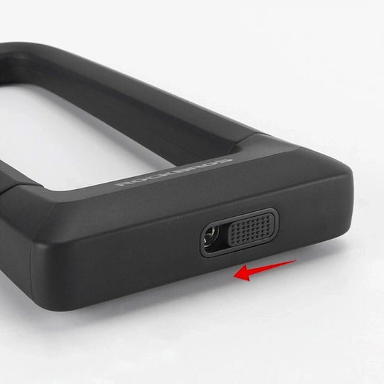 Rockbros Bicycle Pedal Lock with Key Black