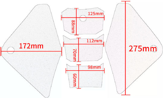 Suzuki V-strom 650 Motorrad-Aufkleber-Set