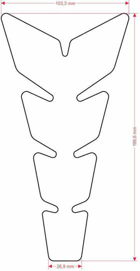 Стикер За Резервоар Cgan119p Tankpad Print