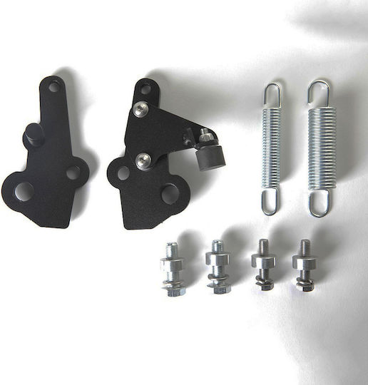 Cosmo Double Central Motorcycle Stand in Black Color 100.0020