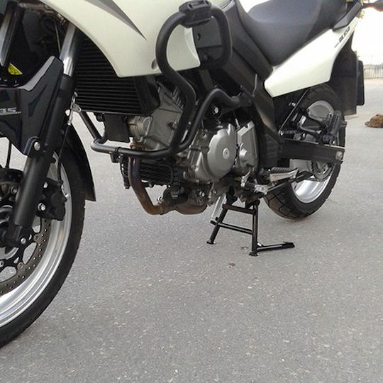 Cosmo Double Central Motorcycle Stand in Black Color 100.0020