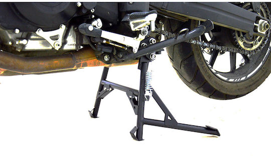 Cosmo Double Central Motorcycle Stand in Black Color 100.1218