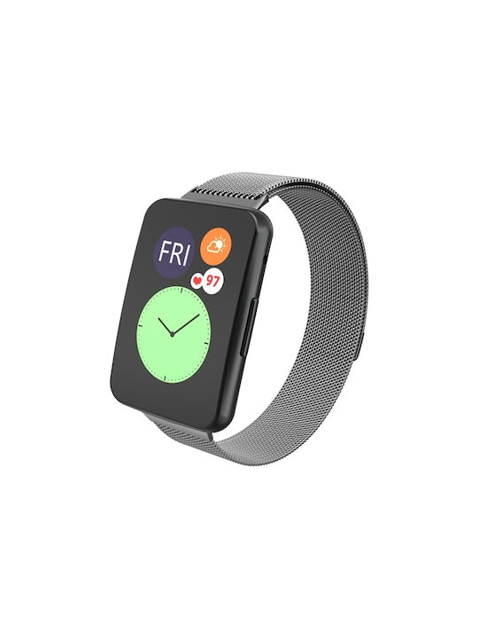 Strap Stainless Steel Gray (Huawei Watch Fit)