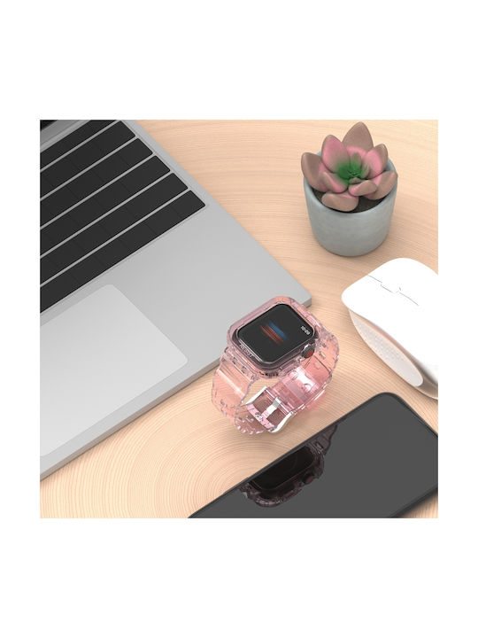 Strap Silicone Transparent (Apple Watch 44/45/46mm/Ultra 49mm)