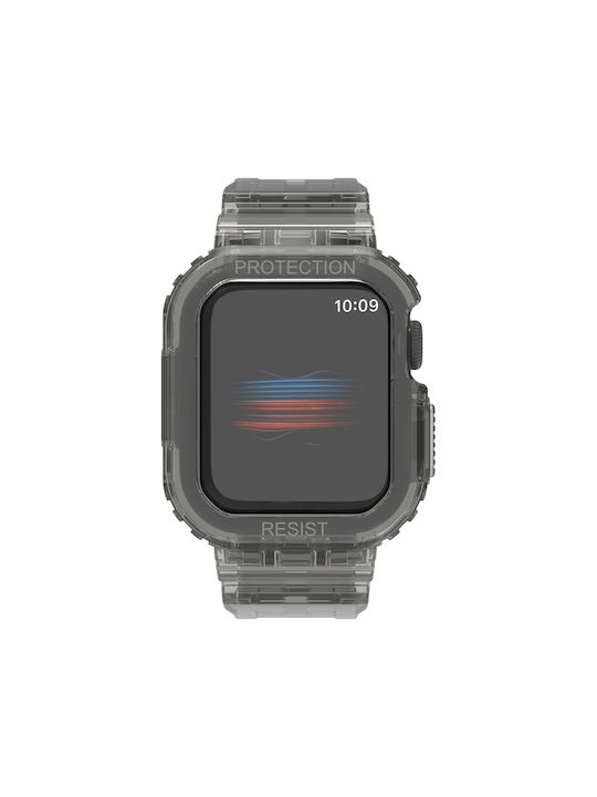 Curea Silicon Transparent (Apple Watch 44/45/46mm/Ultra 49mm)