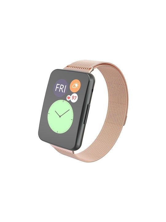 Λουράκι Ροζ Χρυσό (Huawei Watch Fit)
